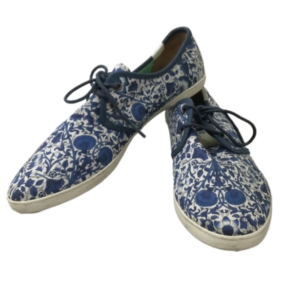 Soludos Shoes - Soludos Blue Paisley Sneakers 8